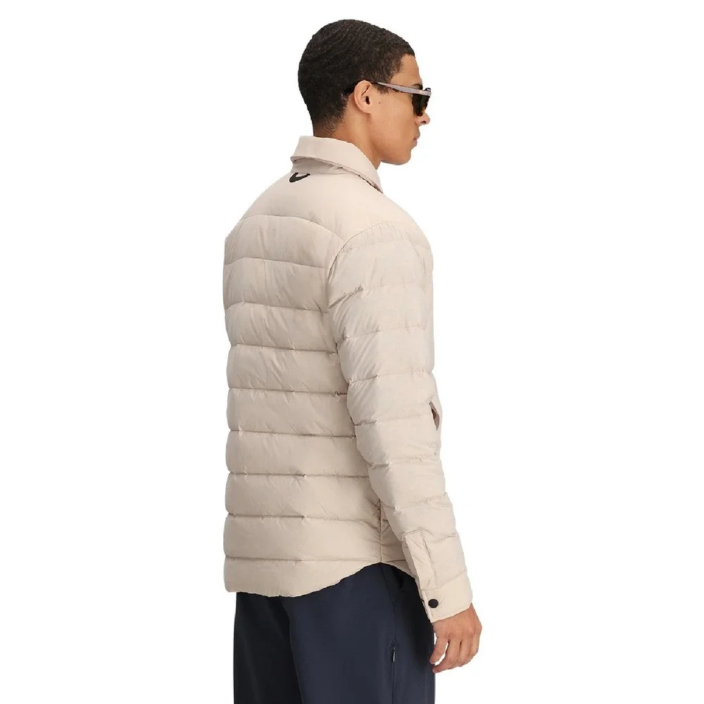 Obermeyer® (Men's LARGE) Explorer™ Down Shirt Jacket in Cement - $249